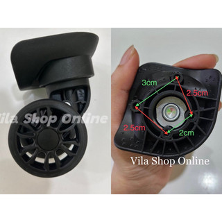 Bánh xe xoay 360 độ cho vali lock&lock, delsey…
