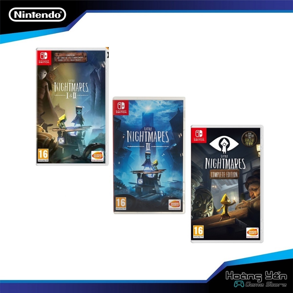 Băng game Nintendo Switch Little Nightmares 1 + 2 Complete Edition