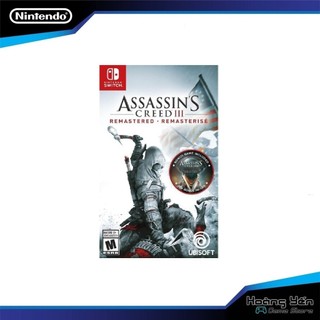 [Mã 99ELHA giảm 7% đơn 300K] Băng game nintendo switch Assassin's Creed III Remastered