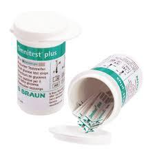 Que thử đường huyết Omnitest 3 (hộp 25 que)