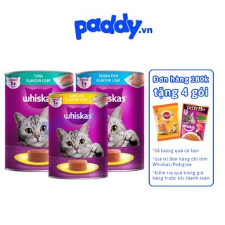 Pate lon Whiskas Cho Mèo Trưởng Thành 400g