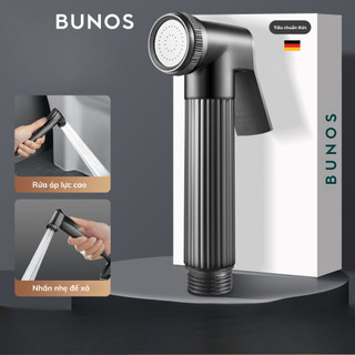 Vòi xịt vệ sinh BUNOS chất liệu đồng thau tăng áp mạnh mẽ