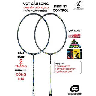 Vợt cầu lông ProKennex Destiny Control cao cấp điều khiển cầu siêu tốt đã đan dây Bảo hành 9 tháng