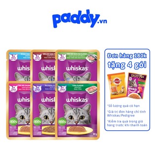 Pate Whiskas Adult Mèo Trưởng Thành 80g
