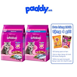 [1.1kg] Hạt Whiskas Junior Cho Mèo Con