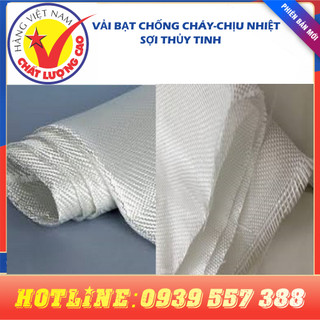 Vải bạt chống cháy sợi thủy tinh