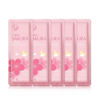 Mặt Nạ Ngủ LAIKOU Trà Xanh/ Anh Đào Cấp Ẩm Làm Sáng Da