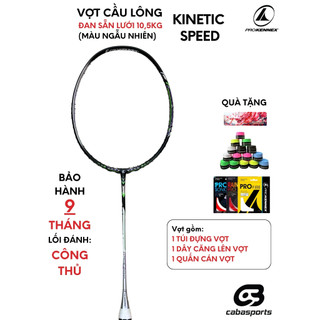 Vợt cầu lông carbon ProKennex Kinetic Extreme Speed công thủ toàn diện đã đan dây Bảo hành 9 tháng