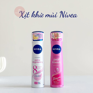 Xịt ngăn mùi Nivea trắng mịn da 150ml