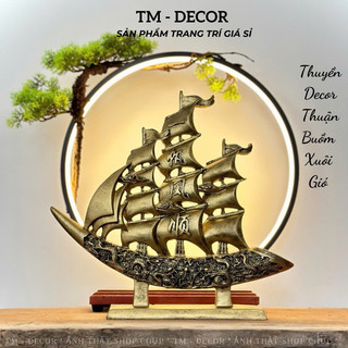 Thuyền Thuận Buồm Xuôi Gió decor trang trí phong thuỷ