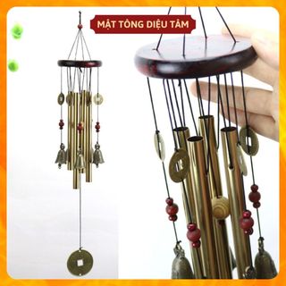 Chuông gió may mắn, thanh kim loại vang vọng