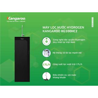 BẢO HÀNH CHÍNH HÃNG Máy lọc nước Kangaroo Hydrogen KG100HC2