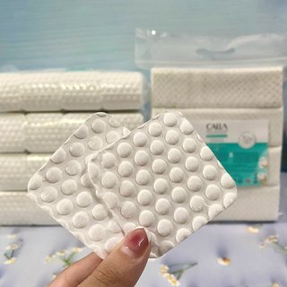Bông Tẩy Trang Merilynn Hạt massage CALLA gói 500g - Chính hãng Bông bạch Tuyết
