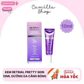 Kem Retinal Pretty Skin 10ml Dưỡng Da Căng Bóng Hàn Quốc