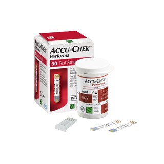 Que thử đường huyết Accuchek Performa 50 (lọ 50 que)