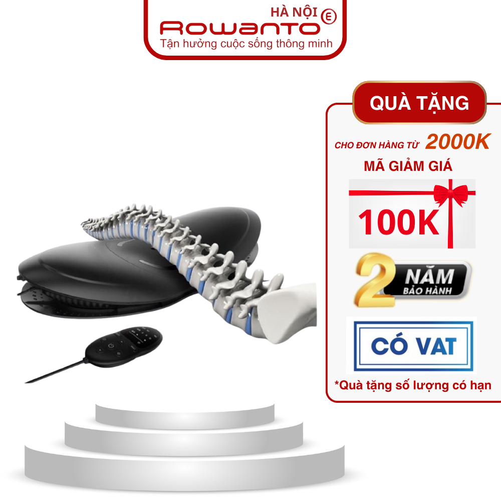 Máy Massage Lưng ROWANTO DT08, Hỗ Trợ Kéo Giãn Cột Sống, Giảm Áp Lực Lưng, Sử Dụng Tại Nhà, Bảo Hành