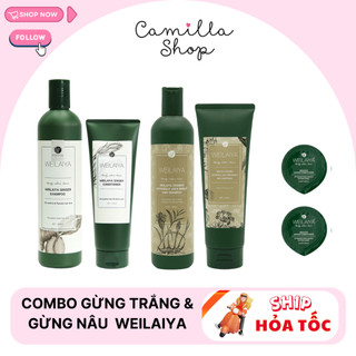 Cặp gội xả gừng Weilaiya ngăn rụng tóc kích mọc tóc