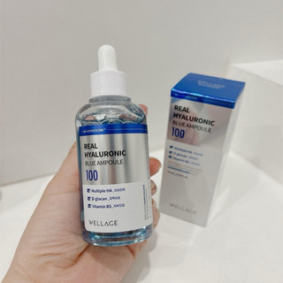 Tinh chất dưỡng da Wellage Real Hyaluronic Blue Ampoule 100 75ml NEW