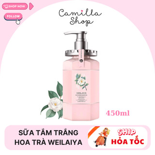 Serum dưỡng trắng da body hương hoa trà Weilaiya 200ml