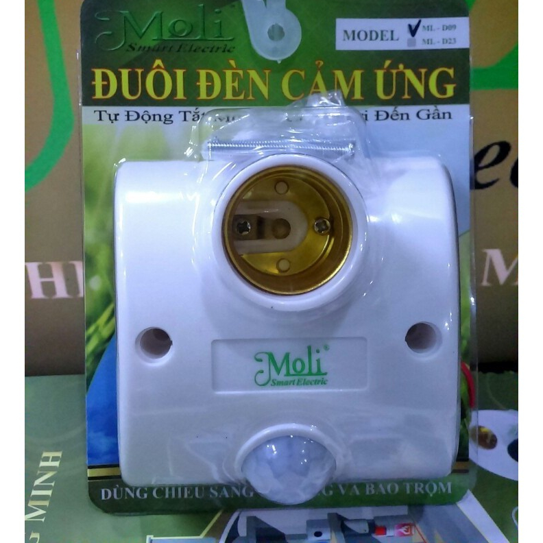 ĐUÔI ĐÈN CẢM ỨNG MOLI