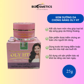 Kem giữ ẩm dưỡng trắng da chống nắng OLY HT
