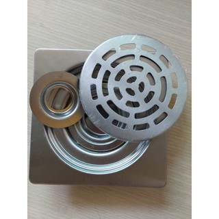 Phễu Thoát Sàn/ Lọc Rác Chống Hôi Và Côn Trùng 15x15 hoặc 12x12 ( Phi 60 - Phi 90)