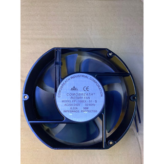 Quạt tản nhiệt 15x17cm chạy điện 220V kèm lưới sắt bảo vệ