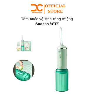 Máy tăm nước vệ sinh làm sạch răng miệng Xiaomi Soocas W3F - Shop MI Ecosystem Authorized