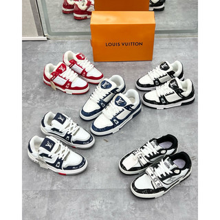 Sneaker Trainer dây buộc hottrend 2024 - Chất liệu dày dặn - Fom dáng đẹp - Full color
