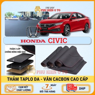 Thảm taplo HONDA CITY 2015 - 2022 da Cacbon cao cấp, chống nóng ô tô hiệu quả