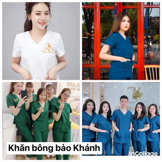 Đồng phục spa,đồng phục thẩm mỹ viện , bộ bác sĩ , HÀNG LOẠI 1 đủ size, đủ màu có sẵn
