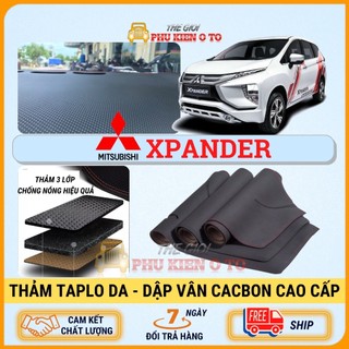 Thảm taplo Mitsubishi XPANDER 2018 - 2025 da Cacbon cao cấp, chống nóng ô tô hiệu quả