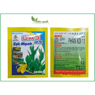 Chế phẩm GA3 kích thích bật chồi cây trồng cực mạnh