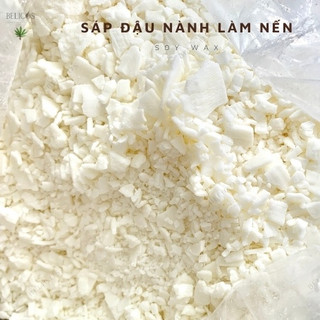  Sáp đậu nành  Soy Wax  1Kg sáp thiên nhiên an toàn làm nến thơm cao cấp dễ làm 