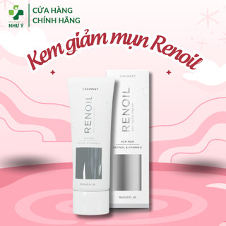 Kem giảm mụn renoil - hỗ trợ giảm mụn ẩn, mụn đầu đen, mụn trứng cá - tuýp 15g