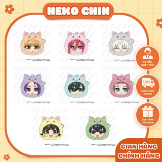 [TẶNG KÈM SLEEVES] Gấu bông mochi Bluelock mèo màu sắc đáng yêu được chọn char