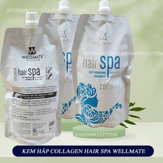Hấp dầu siêu mềm mượt wellmate hair spa 500ml
