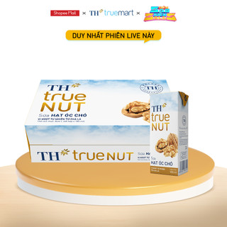Thùng sữa hạt óc chó th true nut 180ml x 48 hộp