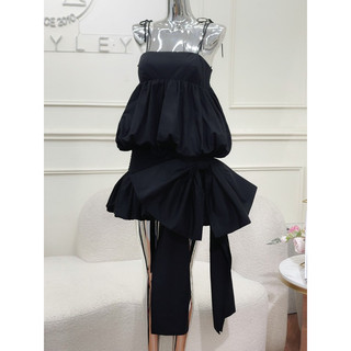 [HÀNG LOẠI 1] Váy cổ V ngắn xếp nơ 𝐋𝐈𝐍𝐃𝐀 𝐃𝐑𝐄𝐒𝐒 / 𝐊𝐑𝐈𝐒𝐓𝐄𝐍 𝐃𝐑𝐄𝐒𝐒 - 𝐀𝐒𝐇𝐘𝐋𝐄𝐘