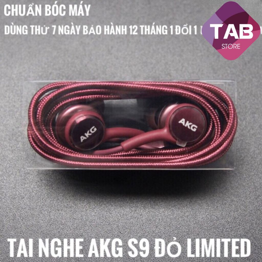Tai Nghe AKG S9 Màu Đỏ - Bóc Máy