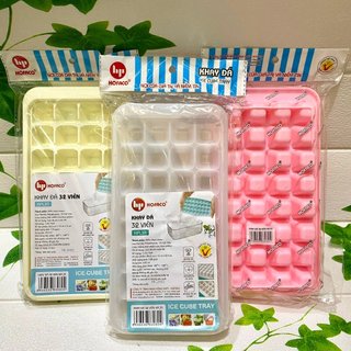 Khuôn nhựa 32 viên làm thạch, rau câu HOFACO - Khay đá viên HPL39 nhựa Hồng Phát