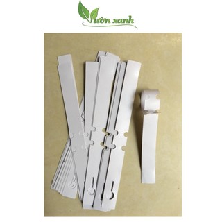 Thẻ ghi tên lan dạng cài 200 chiếc (Tặng bút chống xóa)