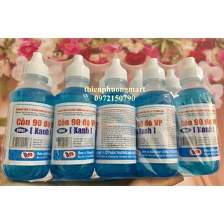 Cồn 90 Độ VP 60ml - cồn xanh 90 độ Vĩnh Phúc