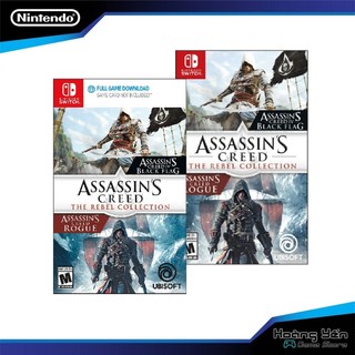 [Mã 99ELHA giảm 7% đơn 300K] Băng game Nintendo switch Assassin's creed The Rebel collection