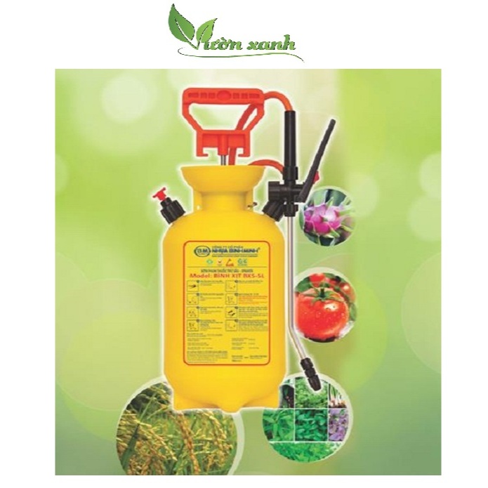 Bình phun xịt tưới 5 lít Bình Minh