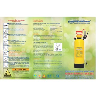 Bình phun xịt tưới 5 lít Bình Minh