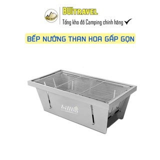 Bếp nướng than hoa gập gọn - lò nướng bbq