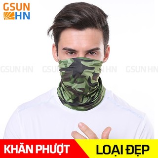 KHĂN PHƯỢT ĐA NĂNG MÀU RẰN RI BỘ ĐỘI HÀNG ĐẸP TRƠN, CO DÃN, MỀM MẠI, THOÁNG KHÍ CHỐNG BỤI, NẮNG, GIÓ CÁT, CÔN TRÙNG