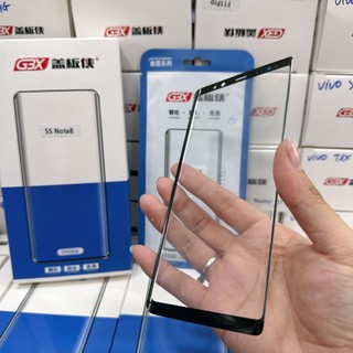 Kính ép Samsung Note 8 liền keo Oca zin (Cong)
