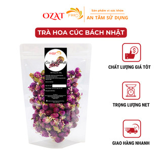 Trà hoa cúc bách nhật giảm ho giảm đau đầu tăng cường miễn dịch cơ thể 50G -100G | OZAT FOOD
